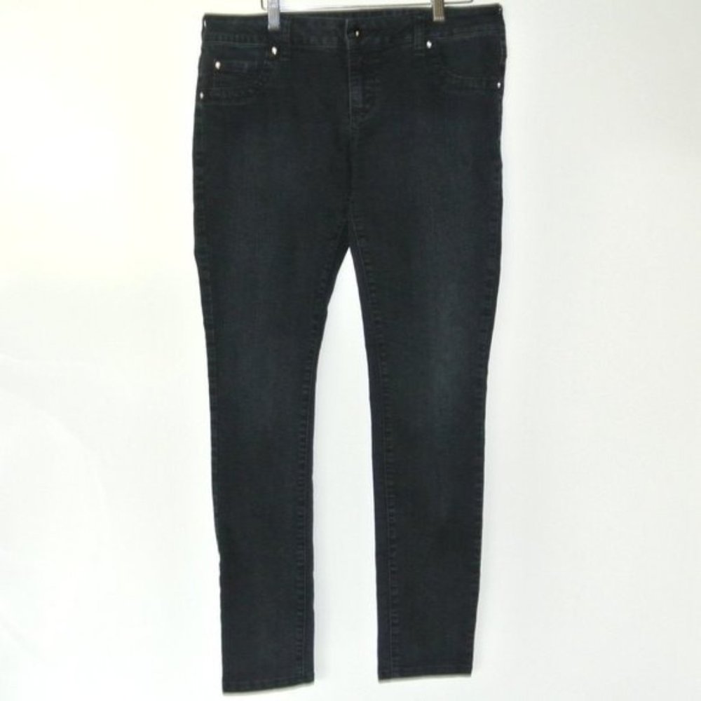Maurices dark wash‎ sequin pocket Jeans L